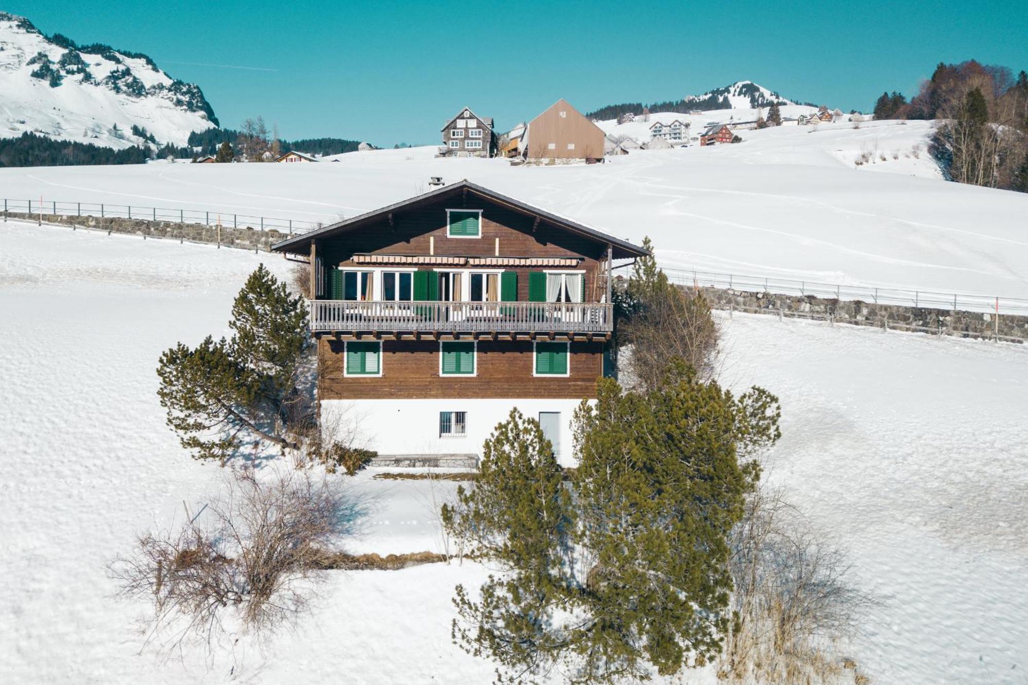 Chalet Engihalde Amden Buitenkant foto