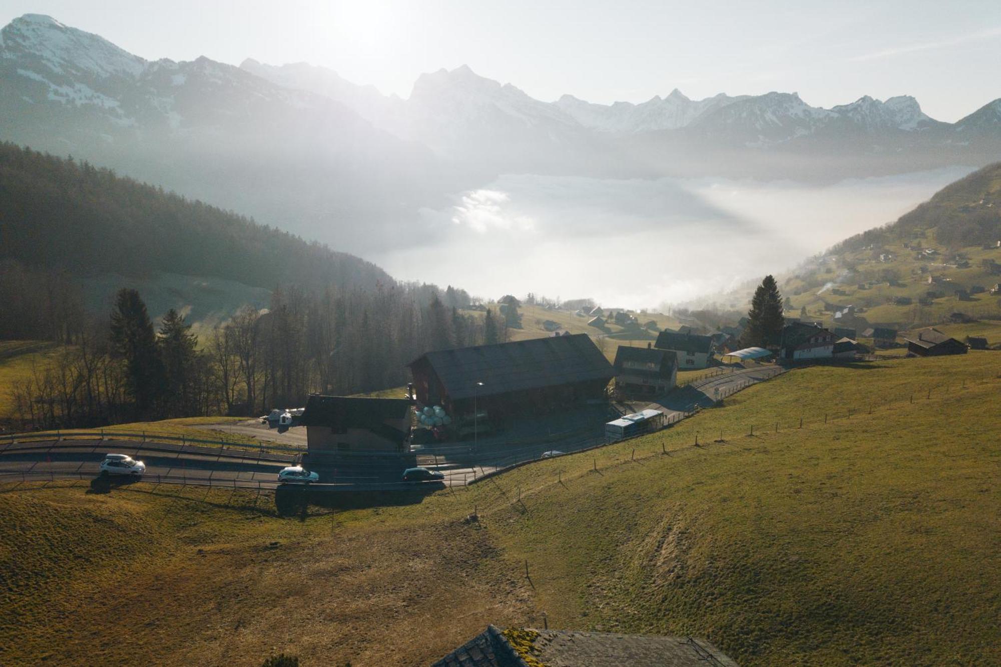 Chalet Engihalde Amden Buitenkant foto